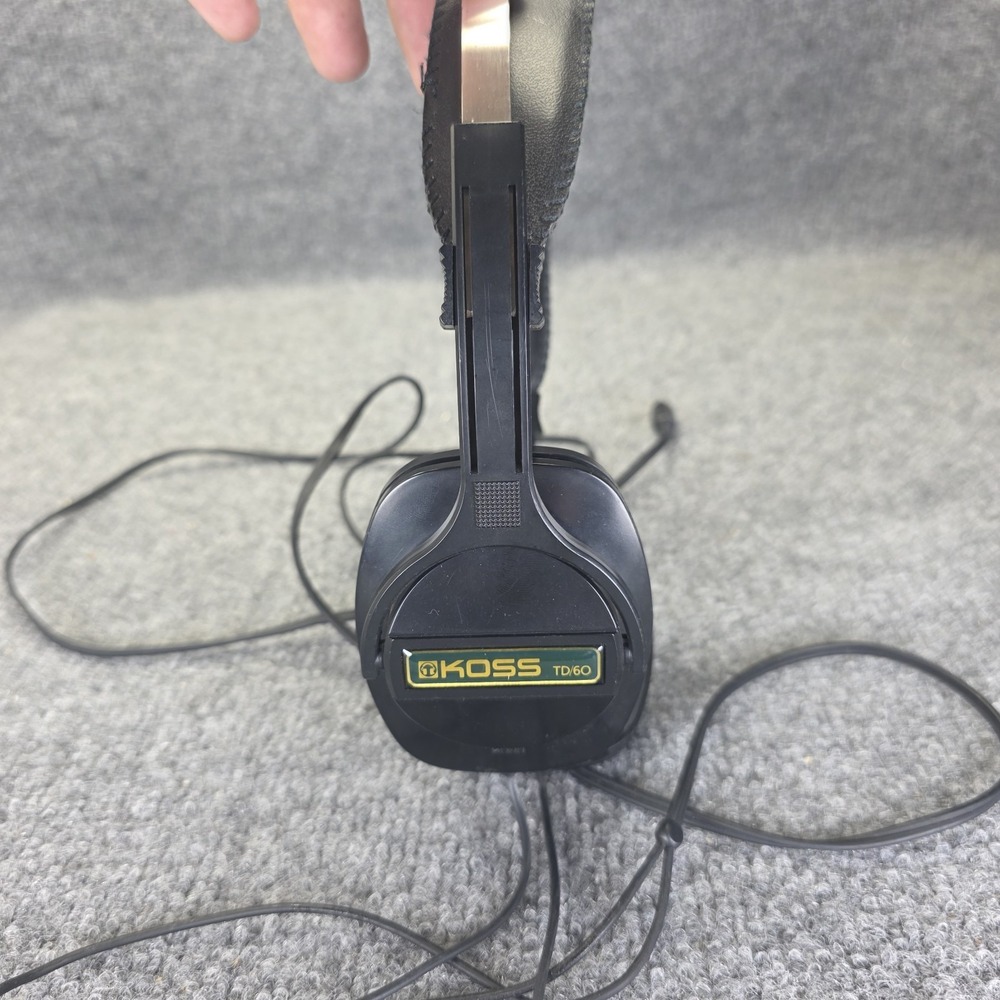 Vintage Koss TD/60 Stereo Over The Ear Wired Headphones